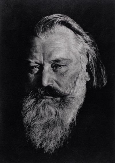 Johannes Brahms by Unbekannt Unbekannt